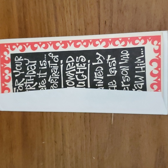 Unused Vintage 1972 "Howard Hughes" Birthday Card (GiGi Cards GALLANT) w/Envelop - Picture 11 of 11